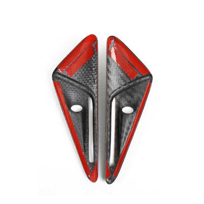 TAPTES Tesla Model 3 Y S X Carbon Fiber Side Camera Protection Cover, Set of 2