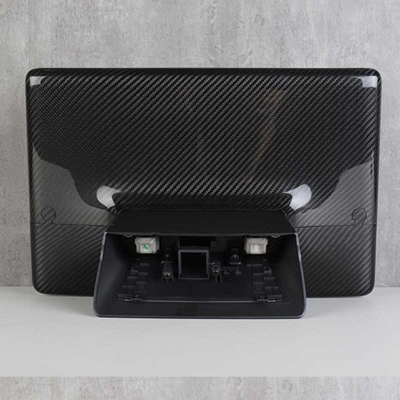 TAPTES® Genuine Carbon Fiber Center Control Screen Back Cover for Tesla Model 3/Y 2018-2025