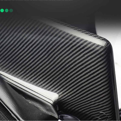 TAPTES® Genuine Carbon Fiber Center Control Screen Back Cover for Tesla Model 3/Y 2018-2025
