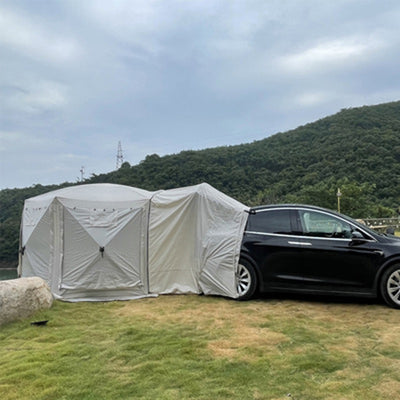 TAPTES Camping Tent Tail Sunshade  Pergola for Model X 2016-2025