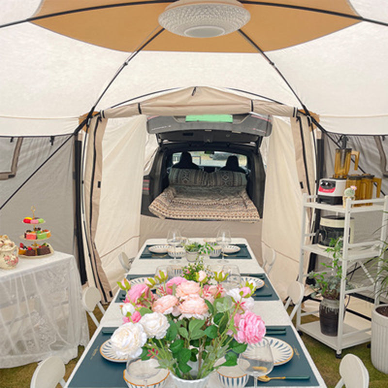TAPTES Camping Tent Tail Sunshade  Pergola for Model X 2016-2025