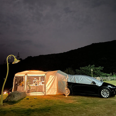 TAPTES Camping Tent Tail Sunshade  Pergola for Model X 2016-2025