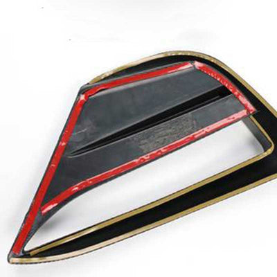 TAPTES Tesla Model Y Fog Light Wind Knife Decorative Patch Fog Lamp Frame Protection Cover, Set of 2