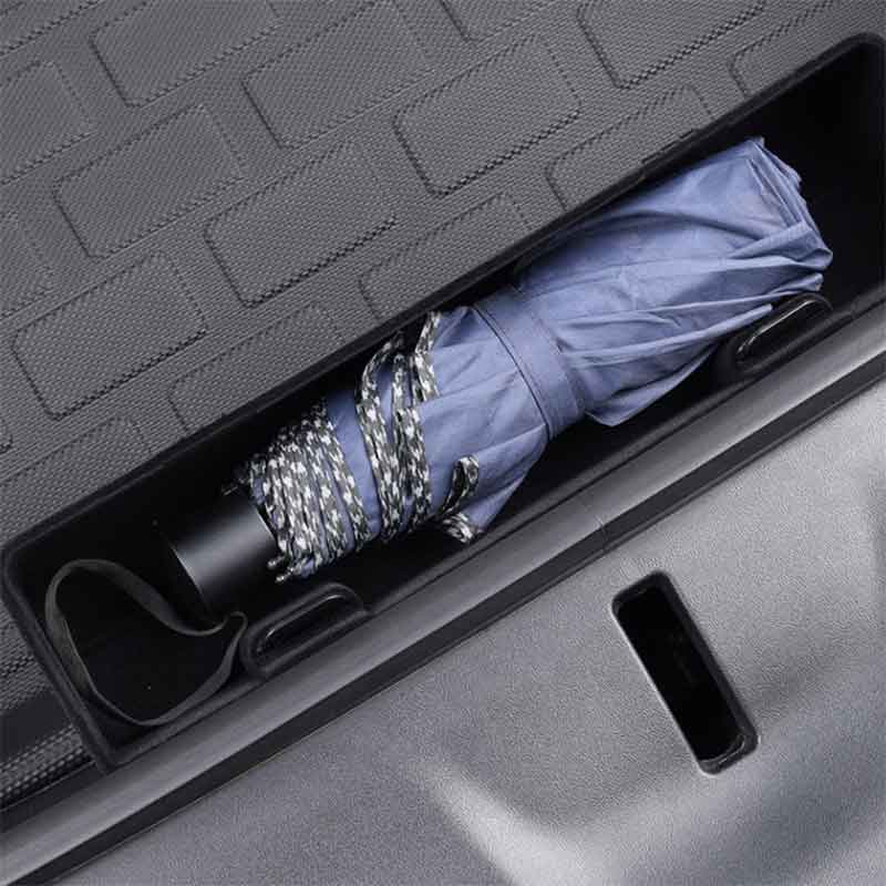TAPTES Front Trunk Umbrella Storage Box with Hook for Model Y