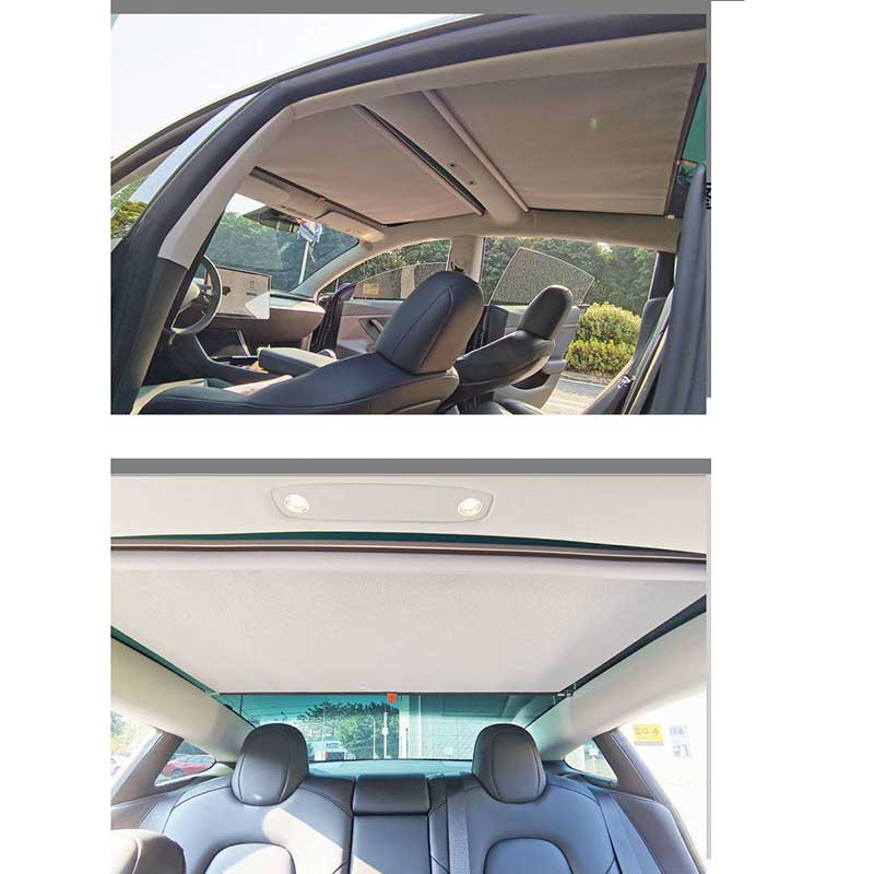 TAPTES Tesla Model Y Model 3 Retractable Sunshade Sunroof