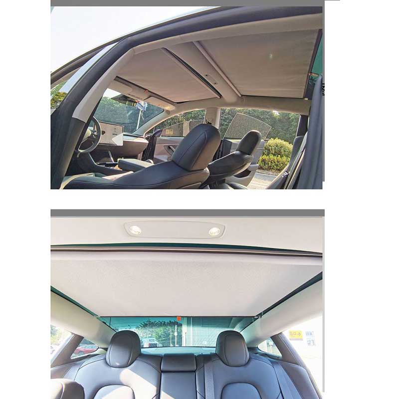 TAPTES Tesla Model Y Model 3 Retractable Sunshade Sunroof – TAPTES