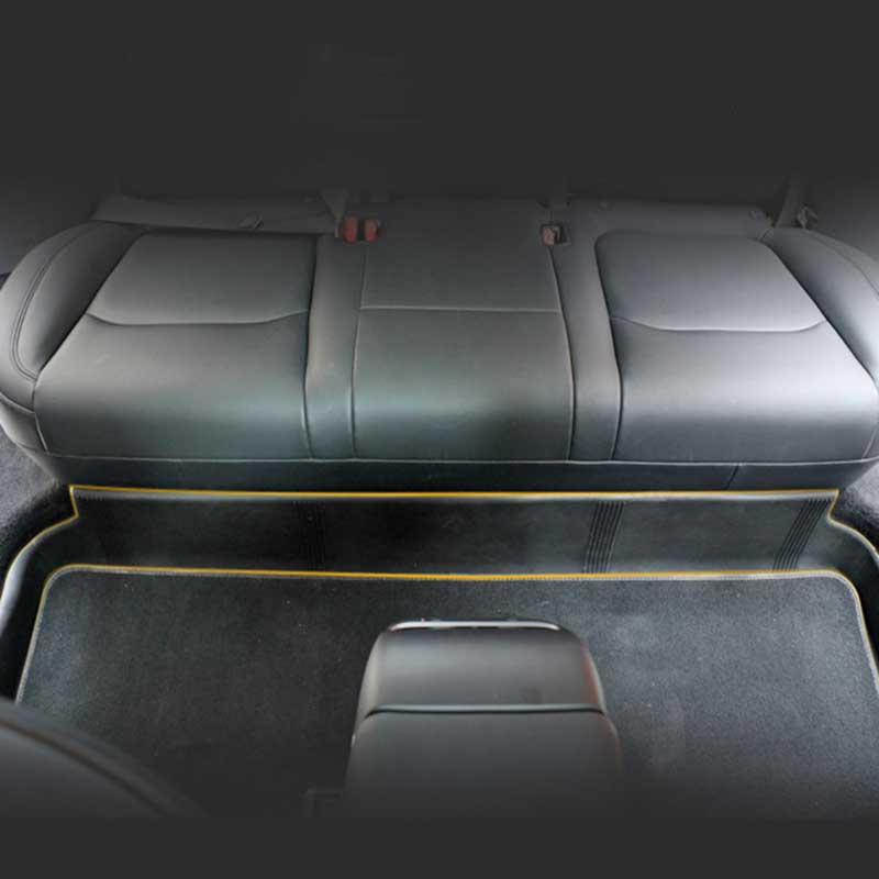 TAPTES Rear Under Seat Anti-kick Protective Guard for Tesla Model Y