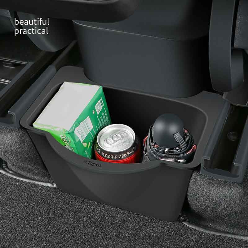 TAPTES Rear Row Center Console Storage Box for Tesla Model Y Backseat Center Organizer Container