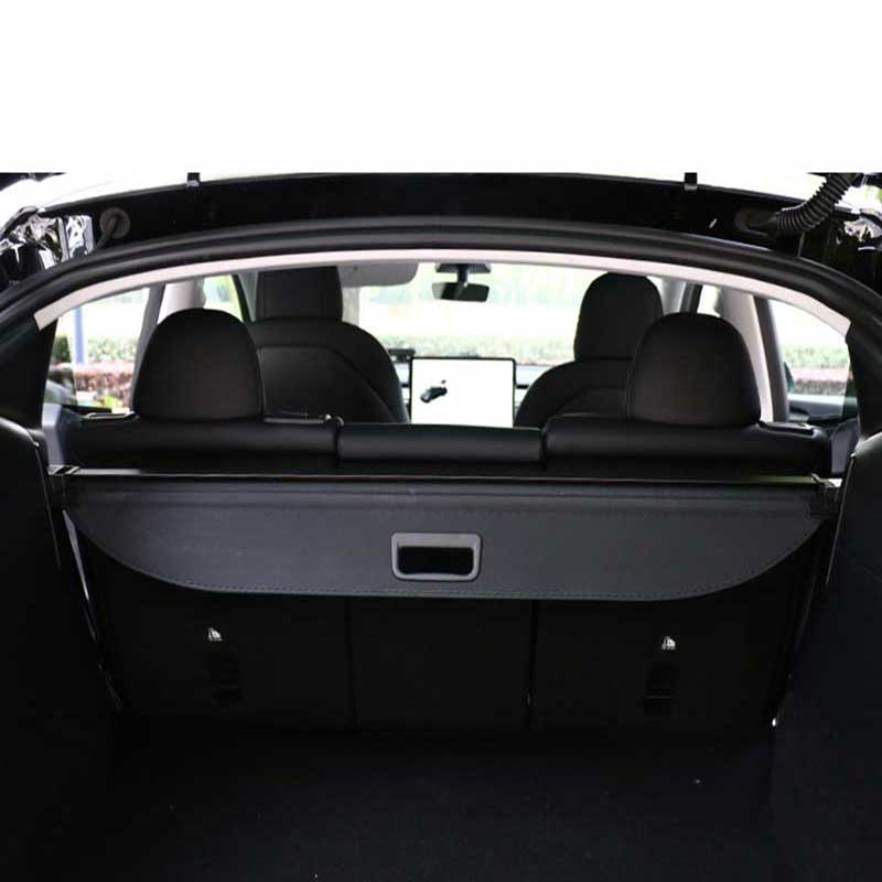 TAPTES® #1 Tesla Model Y Retractable Rear Trunk Privacy Cargo Cover –  TAPTES -1000+ Tesla Accessories