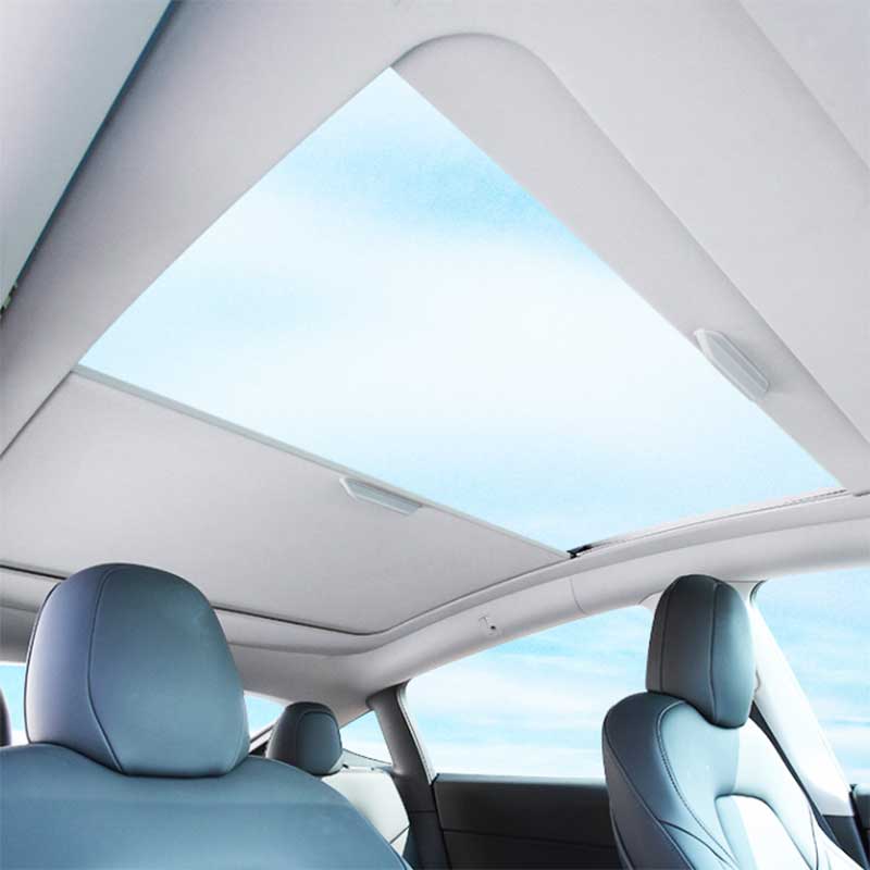 TAPTES® Scroll Roof Sunshade, Sunroof Glass Retractable Sunshade