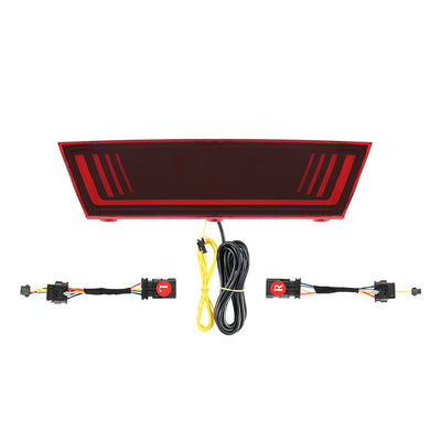 TAPTES Pilot Light Rear Bumper Fog Light for Model Y Brake Indicator Steering Rear Tail Light
