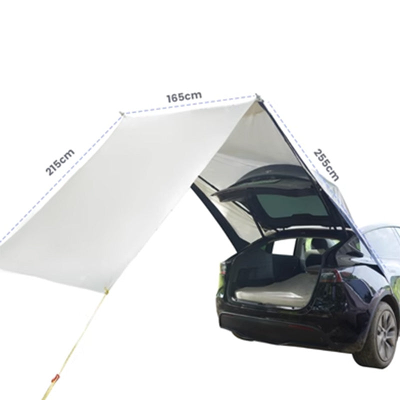 Black Small Car Rear Tent For All Tesla Models