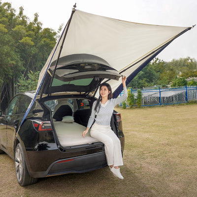 TAPTES Road Trip Portable Sunshade Tailgate Camping Tent for Model Y / 3