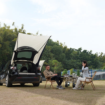 TAPTES Road Trip Portable Sunshade Tailgate Camping Tent for Model Y / 3