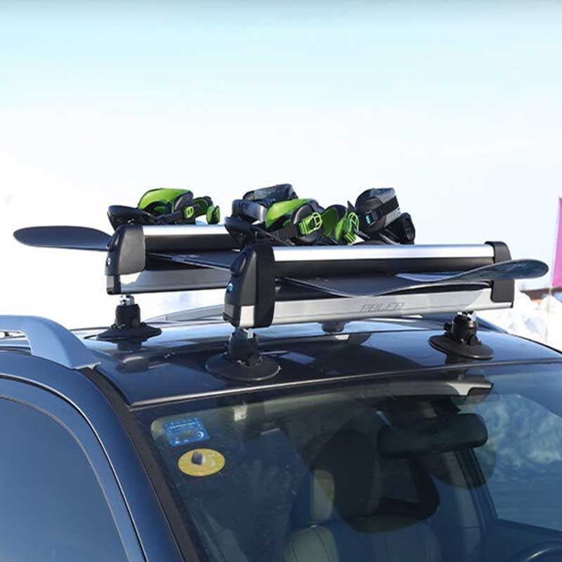 TAPTES Tesla Suction Cup Roof Snowboard Rack Roof Snowboard Holder