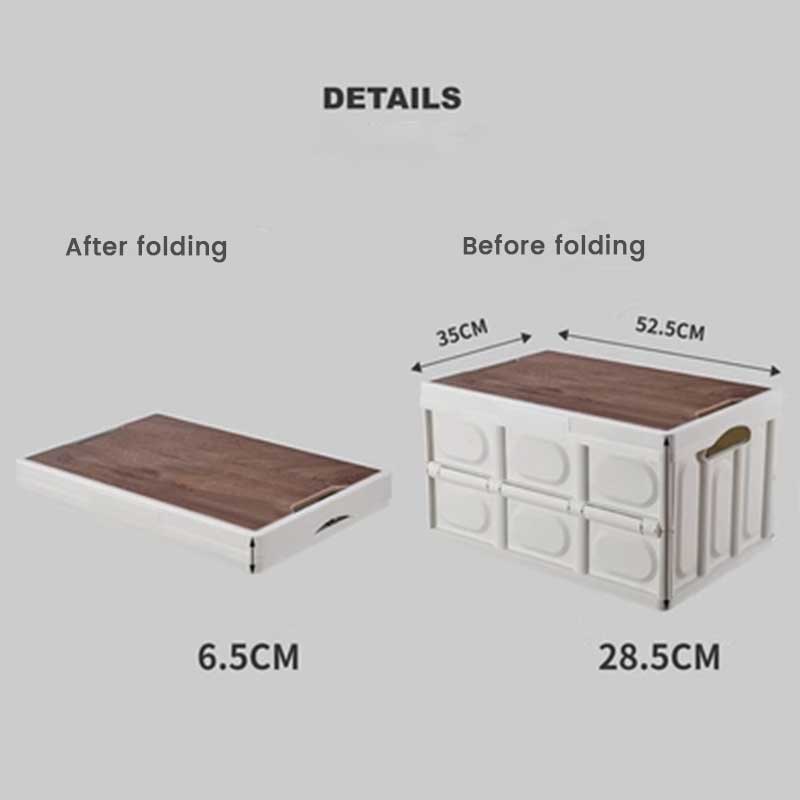 TAPTES® Camping Folding Trunk Storage Box for Tesla Model 3/Y/S/X/Cybertruck