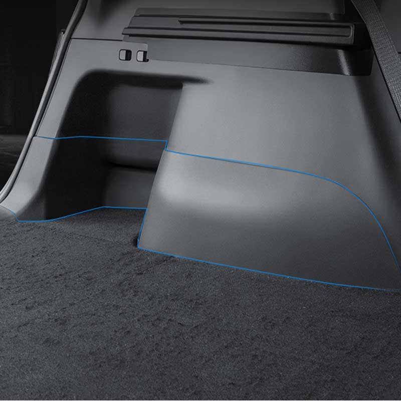 TAPTES Tesla Rear Trunk Side Cover/Protector for Model Y 2021 2022, Set of 2