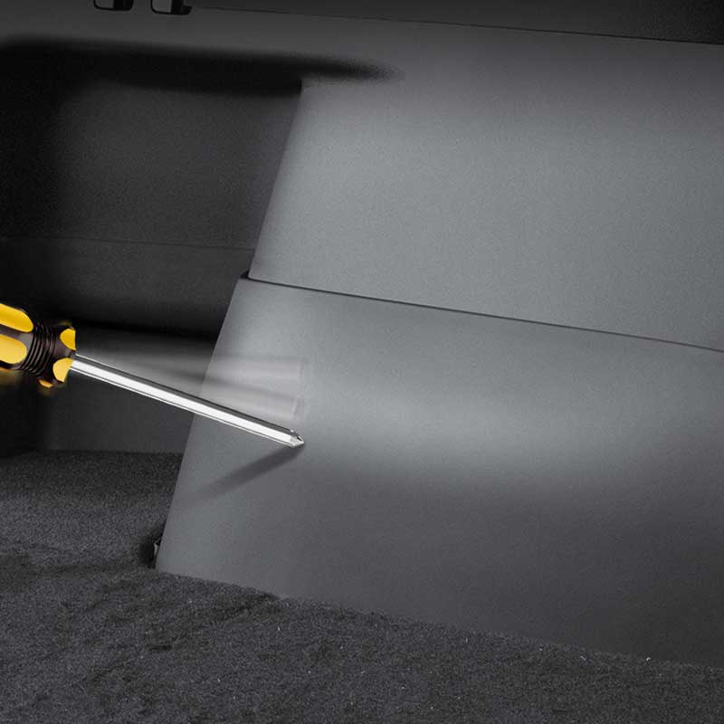 TAPTES Tesla Rear Trunk Side Cover/Protector for Model Y 2021 2022, Set of 2
