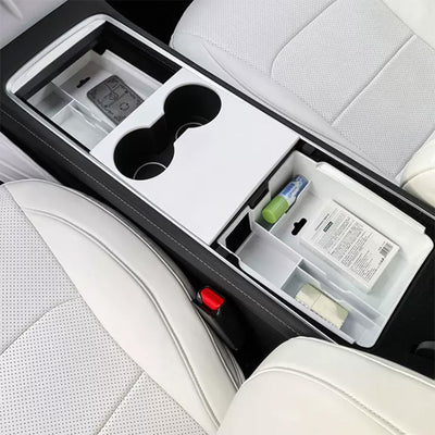 TAPTES White Interior Modification Decoration Kit for Tesla Model 3 Model Y