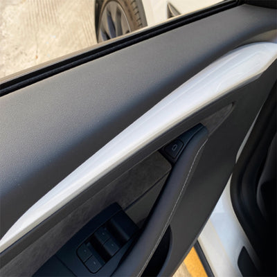 TAPTES White Interior Modification Decoration Kit for Tesla Model 3 Model Y