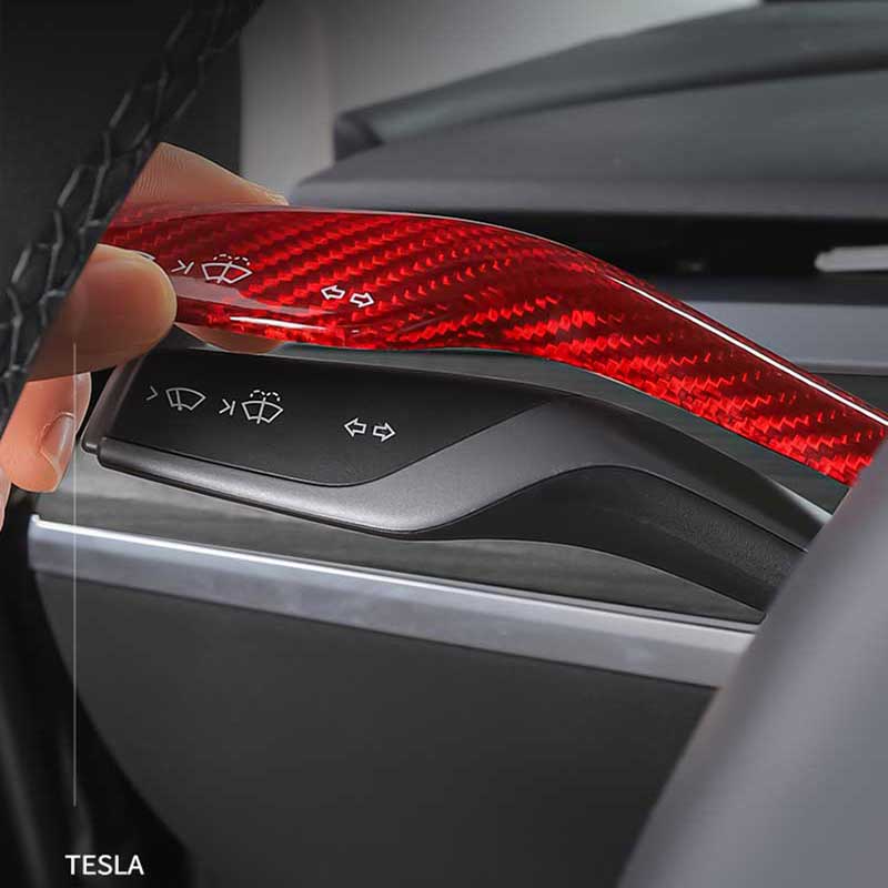TAPTES Gear Lever Protection Case for 2021 2022 2023 Tesla Model 3 Model Y