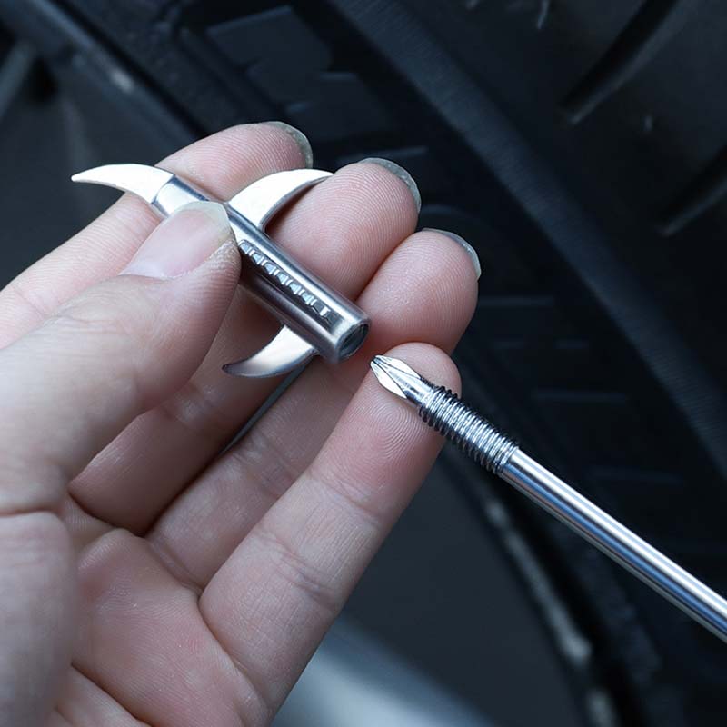 TAPTES® Tires Pebble Cleanup Tool for Tesla Model 3/Y/S/X, Clear Tires Stone Hook