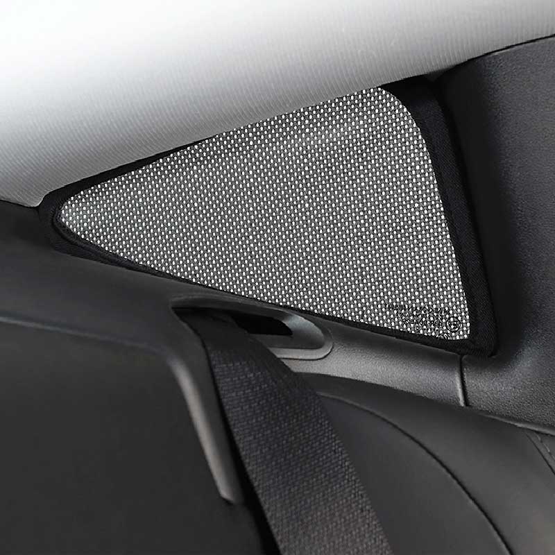 TAPTES Triangle Window Sunshade Covers For Model 3 Model Y