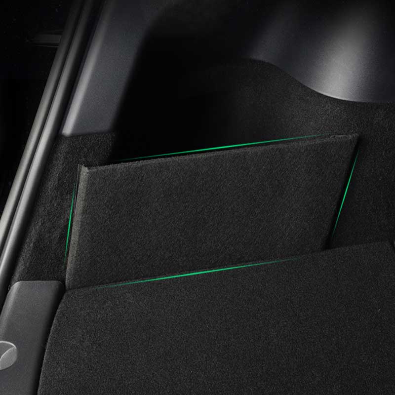 TAPTES Rear Trunk Side Divider Organizer for Tesla Model 3/Y 2021-2025