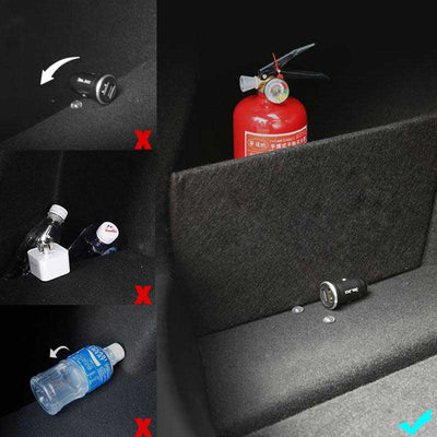 TAPTES Rear Trunk Side Divider Organizer for Tesla Model 3/Y 2021-2025