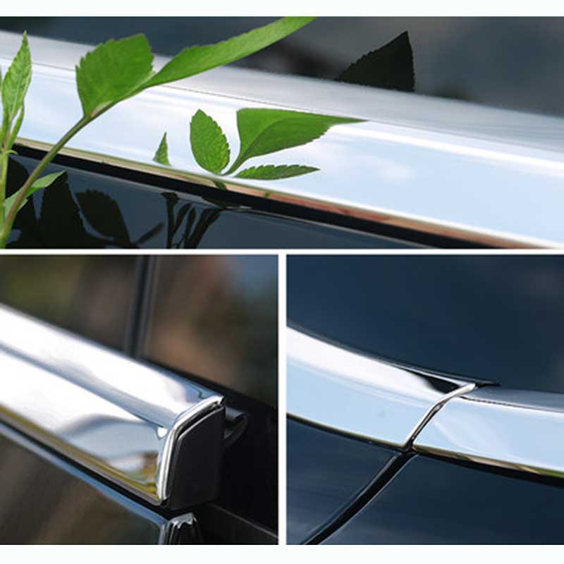 TAPTES Window Trim Strip Silver Chrome DIY Kit for Tesla Model 3