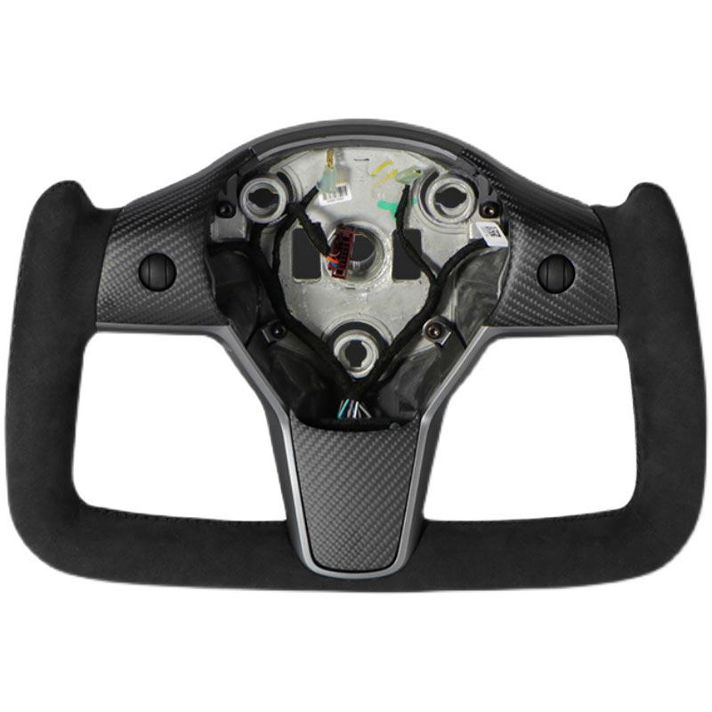 TAPTES® Yoke Steering Wheel for Tesla Model 3 Model Y, Tesla Steering Wheel