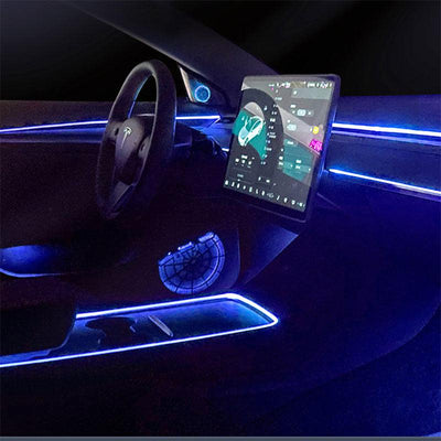 TAPTES 2021 Model 3 Model Y Interior Atmosphere Lighting Interior Modification Auto Accessories