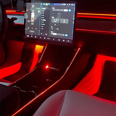 TAPTES 2021 Model 3 Model Y Interior Atmosphere Lighting Interior Modification Auto Accessories