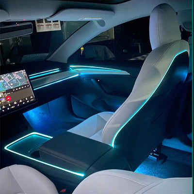 TAPTES 2021 Model 3 Model Y Interior Atmosphere Lighting Interior Modification Auto Accessories
