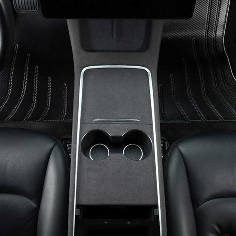 Auto Gurtpolster/Halspolster/Styling (Alcantara-Optik) TESLA in