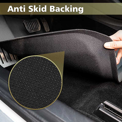 TAPTES All Weather Floor Mats for Tesla Model 3 2025-2017, Gray Floor Liners for Tesla Model 3 Highland