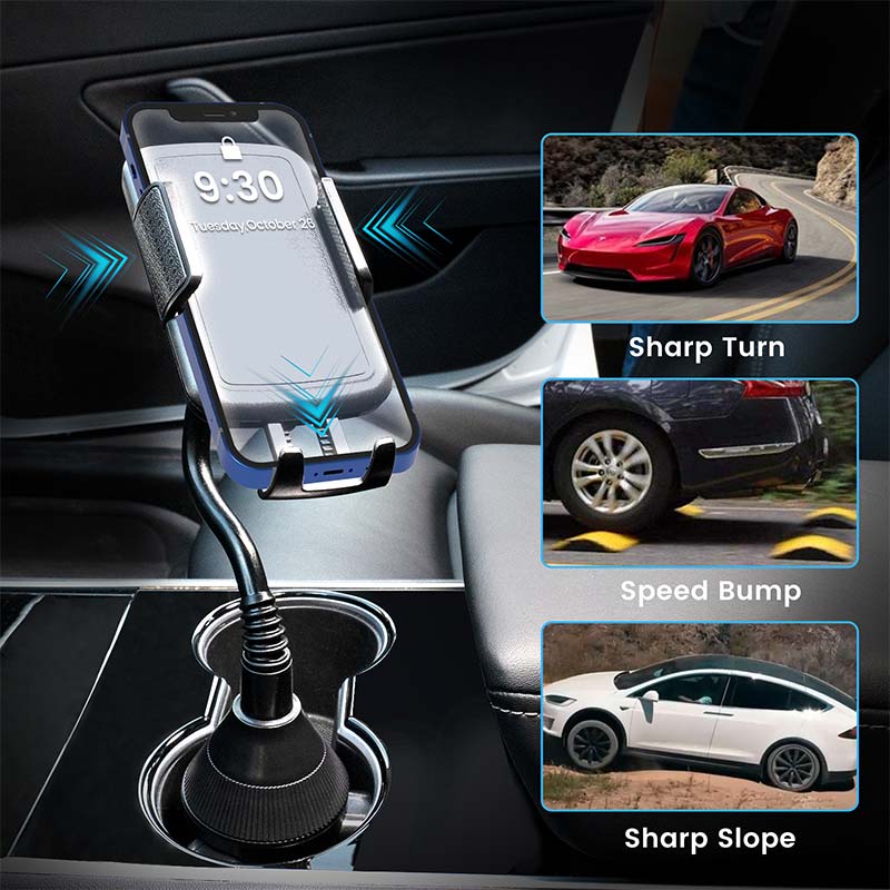TAPTES®  Center Console Cup Holder Cell Phone Mount for Tesla Model 3  Model Y
