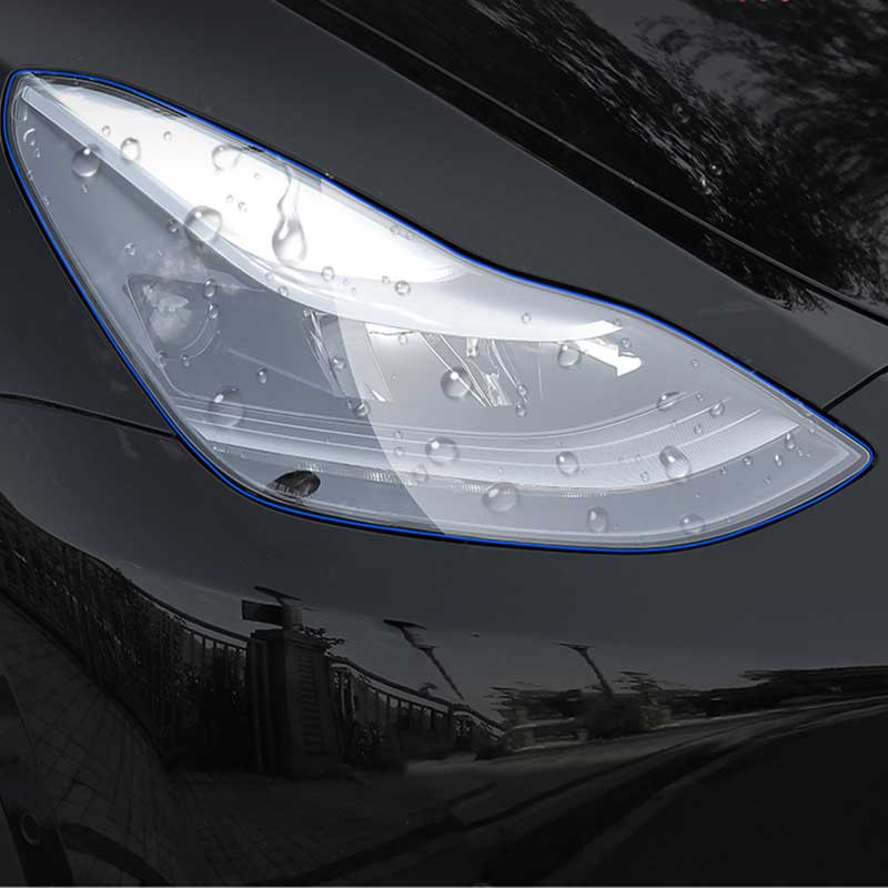 TAPTES Headlight Protection Film Kit for Tesla Model S/3/X/Y, Set of 2