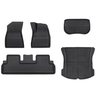 TAPTES® All Weather Floor Mats for Right-Hand Drive Model 3, 2017-2023 Floor Mats for Tesla Model 3