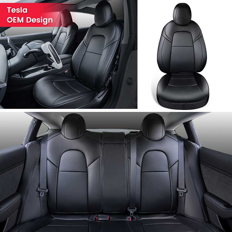 Seat covers for Tesla Model 3 by GreenDrive