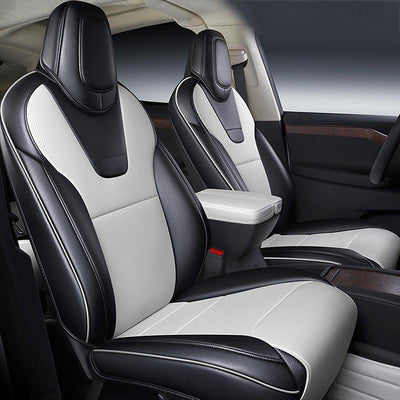 TAPTES® Seat Covers for Tesla Model X , #1 Leather Seat Protectors for Tesla Model X 2016-2025