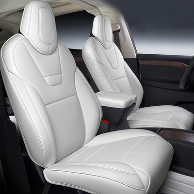 TAPTES® #1 Seat Covers for Tesla Model S, Custom Designed Seat Covers for 2012-2025 Tesla Model S Full Set