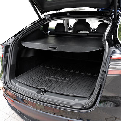 TAPTES® Retractable Trunk Cargo Privacy Cover for Tesla Model Y 2020 2021