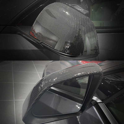 TAPTES Tesla Carbon Fiber Side Mirror Decorate Covers for Model Y 2020-2023 2024