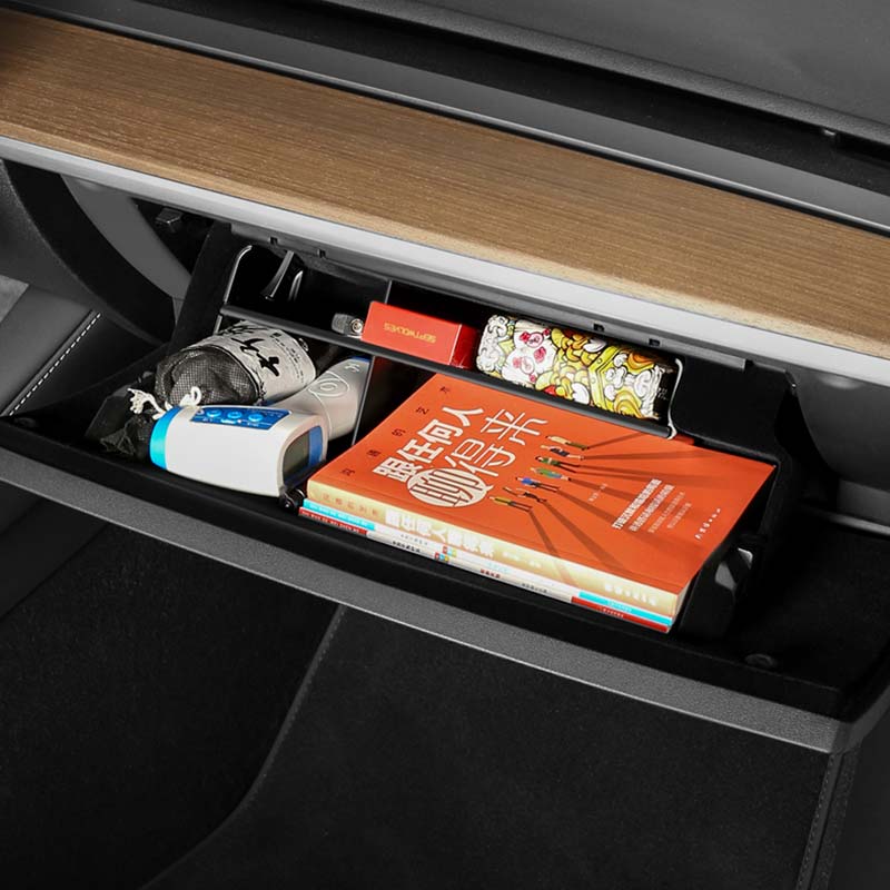  KENPENRI Glove Box Organizer Compatible with Tesla