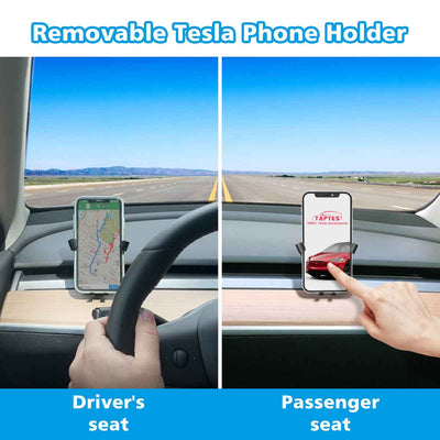 TAPTES® Air Vent Cell Phone Holder for Tesla Model 3 Model Y, 360° Rotation Phone Holder