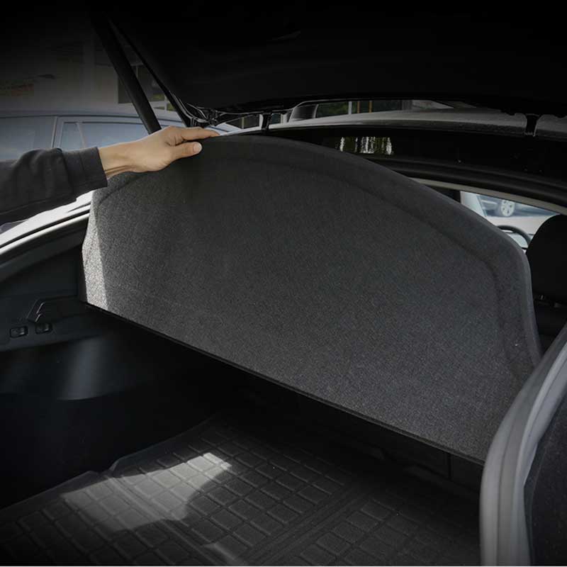 Trunk cover with roller for Tesla Model Y