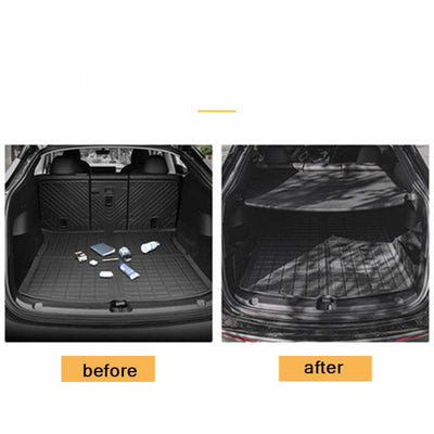 TAPTES® Foldable Rear Trunk Privacy Cover for Tesla Model Y, Hard Rear Trunk Cover
