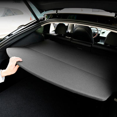 TAPTES® Foldable Rear Trunk Privacy Cover for Tesla Model Y, Hard Rear Trunk Cover