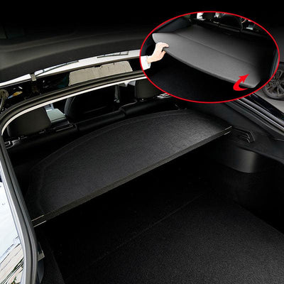 TAPTES® Foldable Rear Trunk Privacy Cover for Tesla Model Y, Hard Rear Trunk Cover